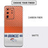 NFL Denver Broncos White Striped Galaxy S20 Ultra 5G Skin